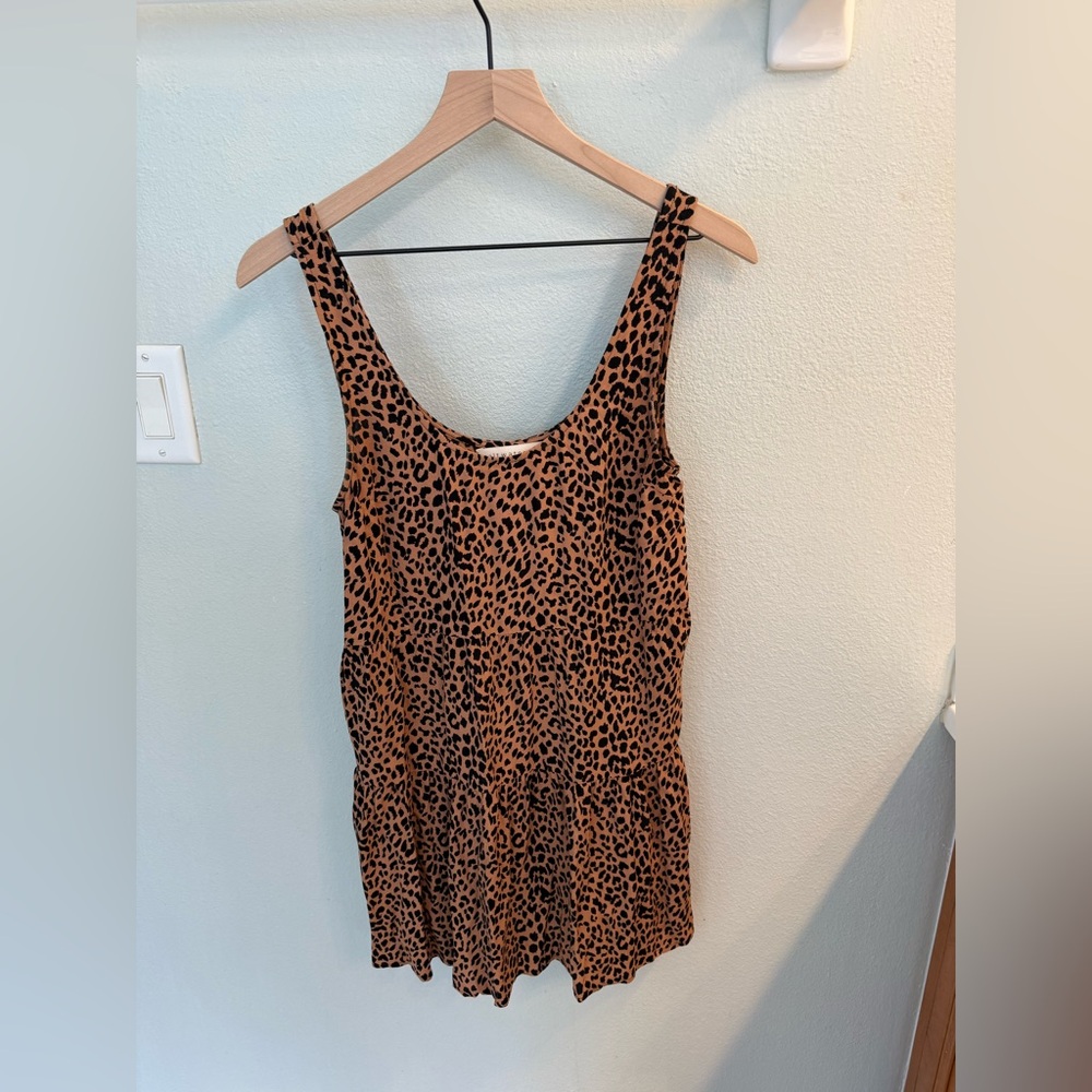 Saltwater Luxe cheetah print Noah mini dress - Picture 5 of 9